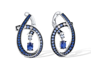 Aretes de plata