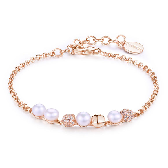 Brazalete en plata vermeil