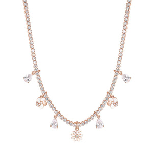 Collar en plata vermeil