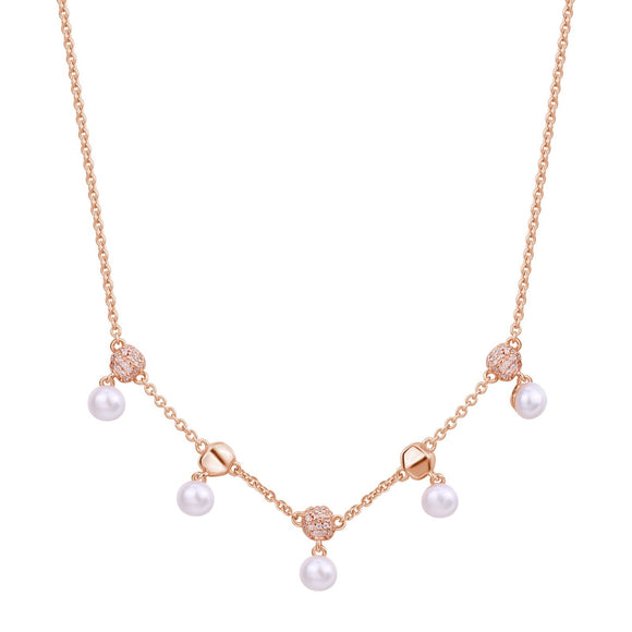 Collar en plata vermeil