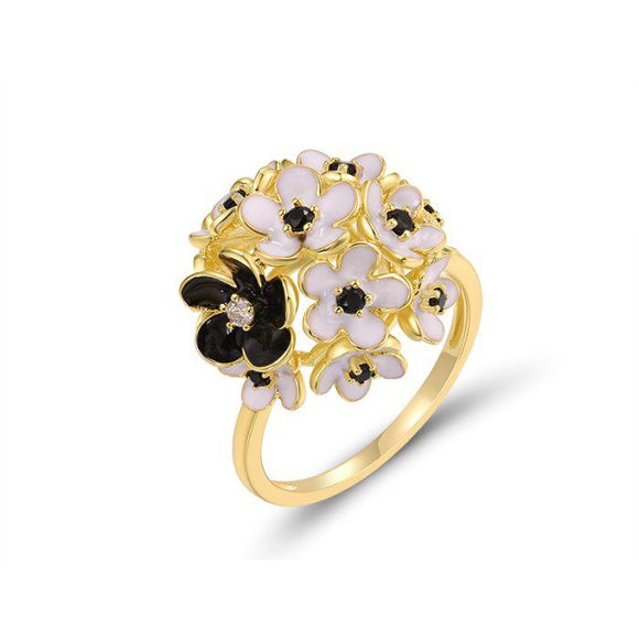 Anillo en plata vermeil