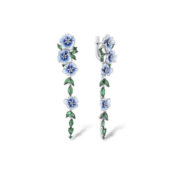 Aretes en plata