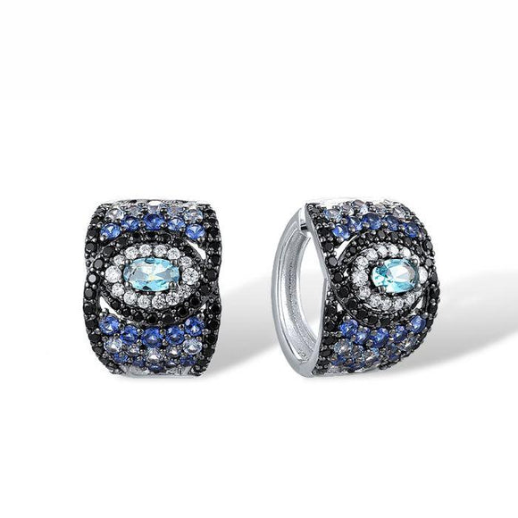 Aretes en plata