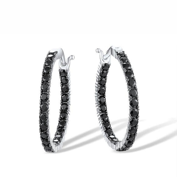 Aretes en plata