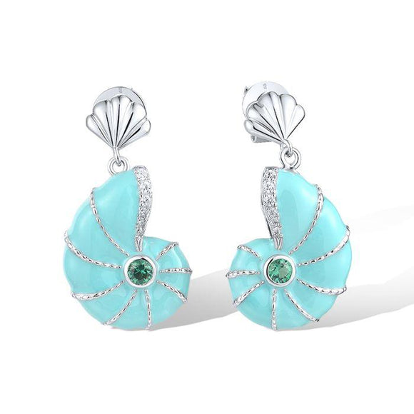 Aretes en plata