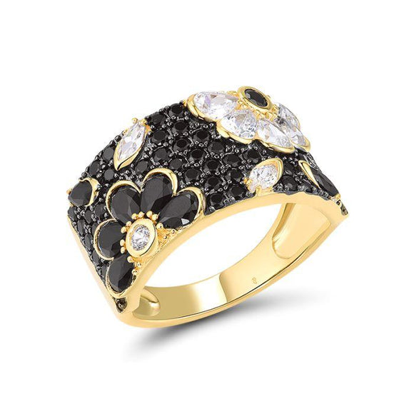 Anillo en plata vermeil