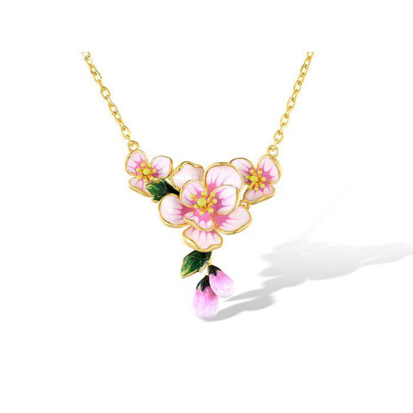 Collar en plata vermeil
