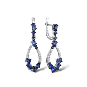 Aretes de plata