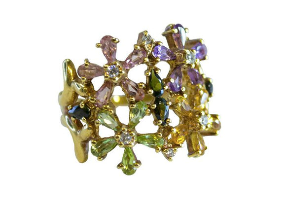 Anillo de oro 18k