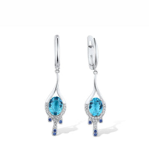 Aretes de plata